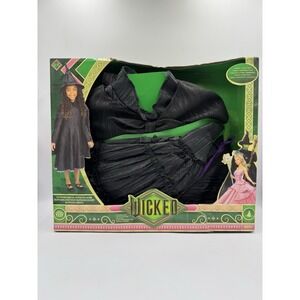 Jakks Universal Wicked Elphaba Dress-Up Set, Size 4-6 **BRAND NEW**